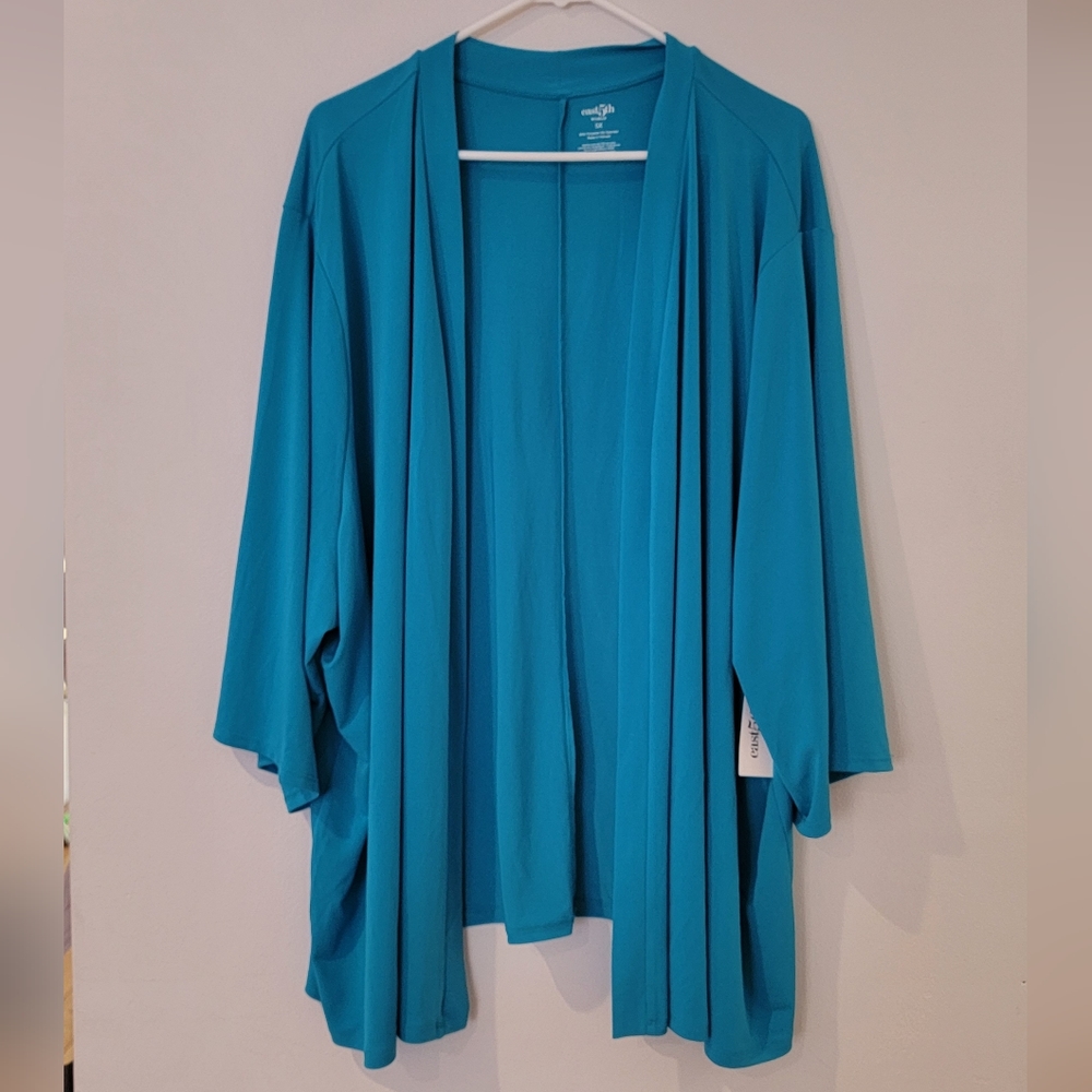 East 5th Open Front Cardigan Size 5X